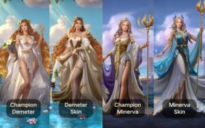 Evony Champion Demeter & Minerva