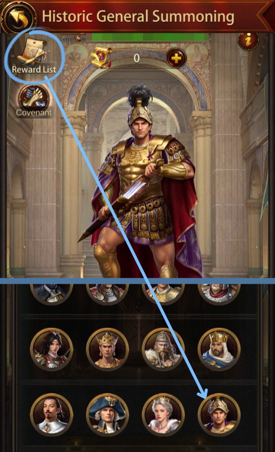 Get Romulus from Historic General Summoning