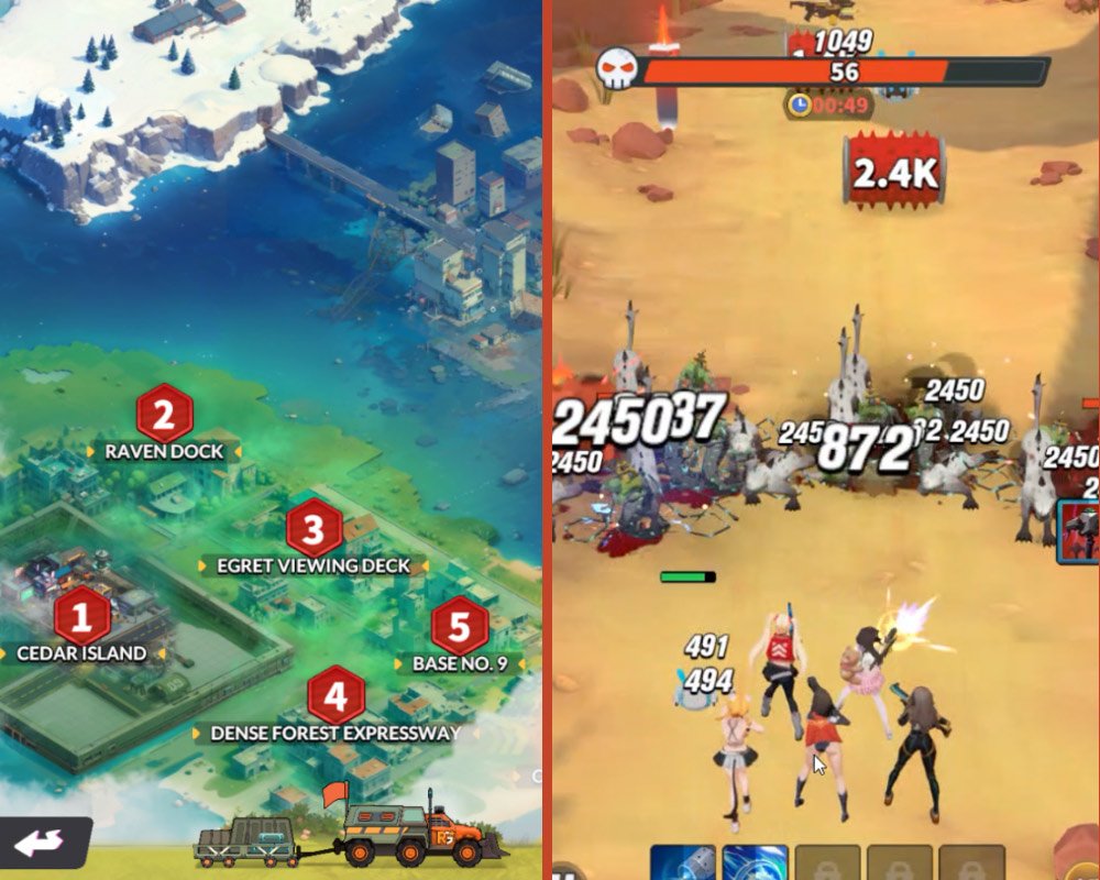 Run Goddess First 5 Chapters & Attacking Example