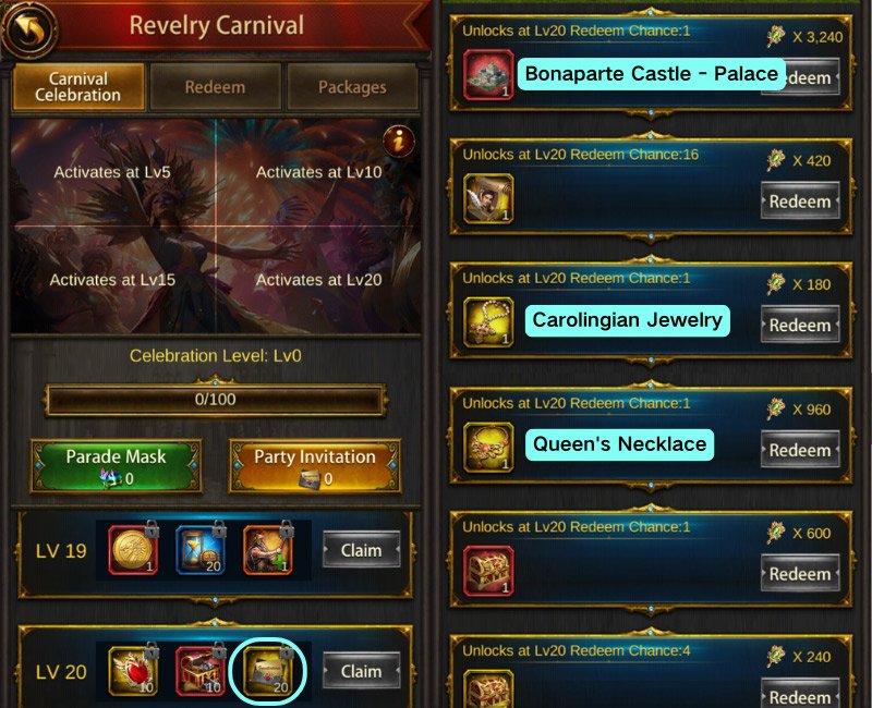Children's Day Revelry Carnival Event Key Items